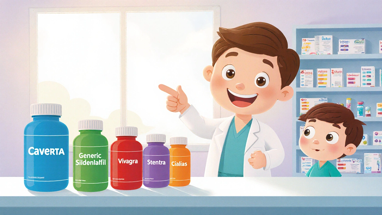 Caverta vs. Other Sildenafil Options: A Practical Comparison