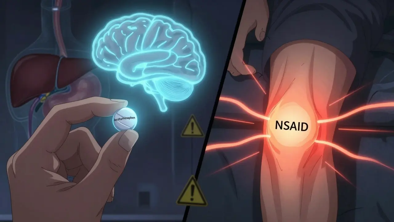 How to Compare OTC Pain Relievers: Acetaminophen vs. NSAIDs